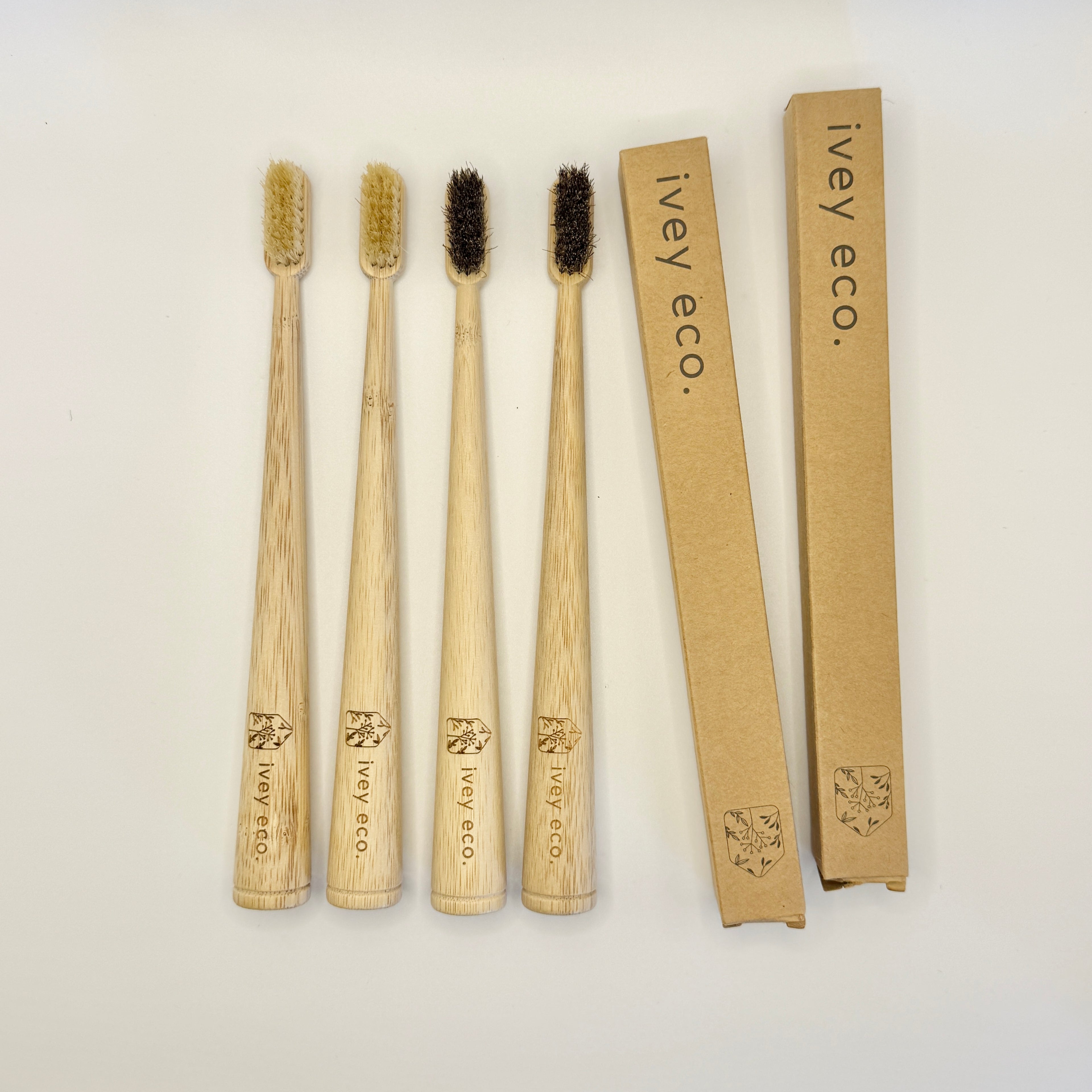Natural fibre bamboo toothbrush