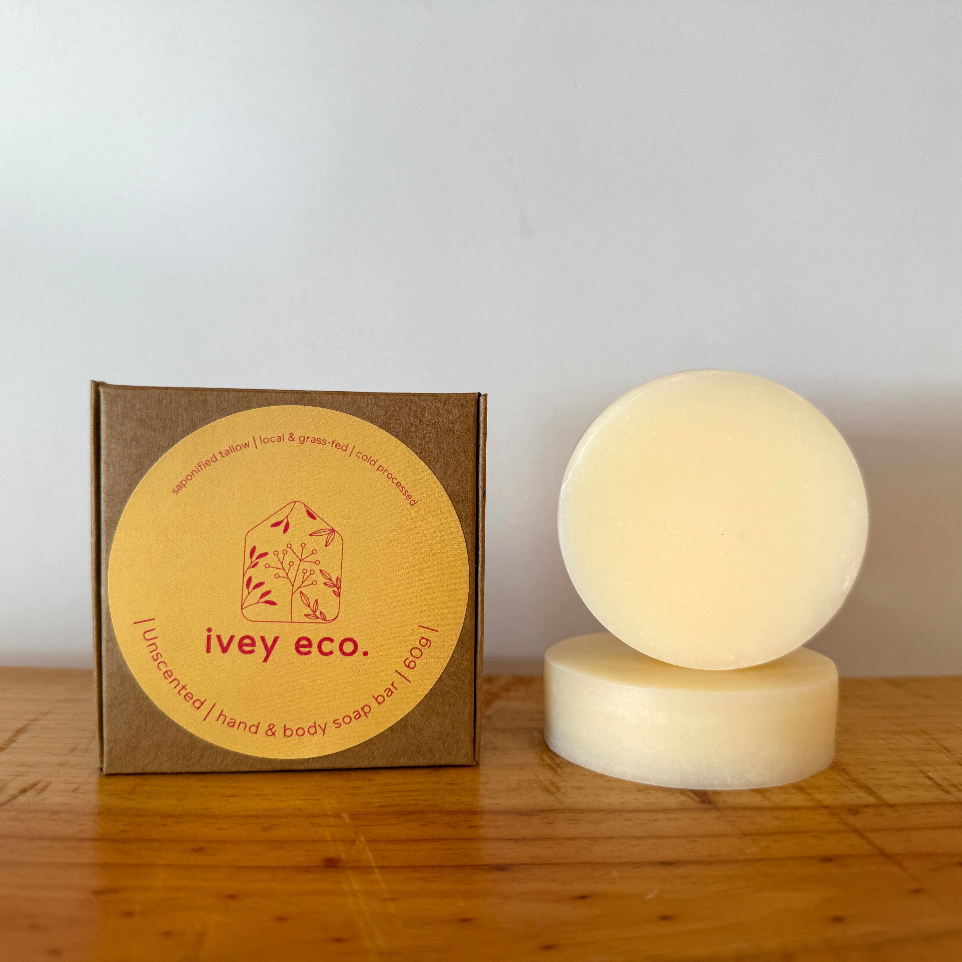 100% Grass-Fed Tallow Soap Bar